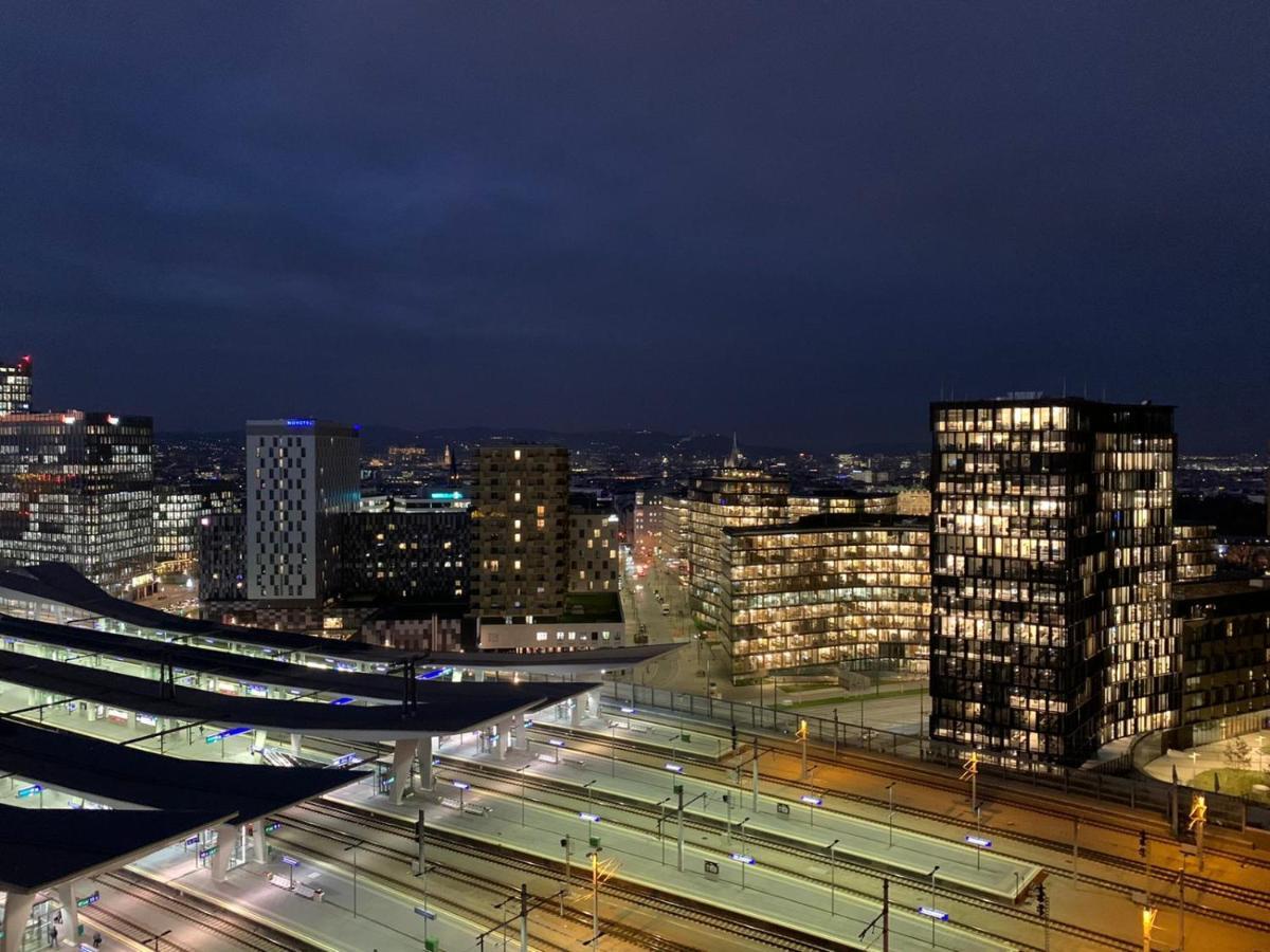Central Station Loft - Amazing View In City Center - Jupihome Wien Ngoại thất bức ảnh