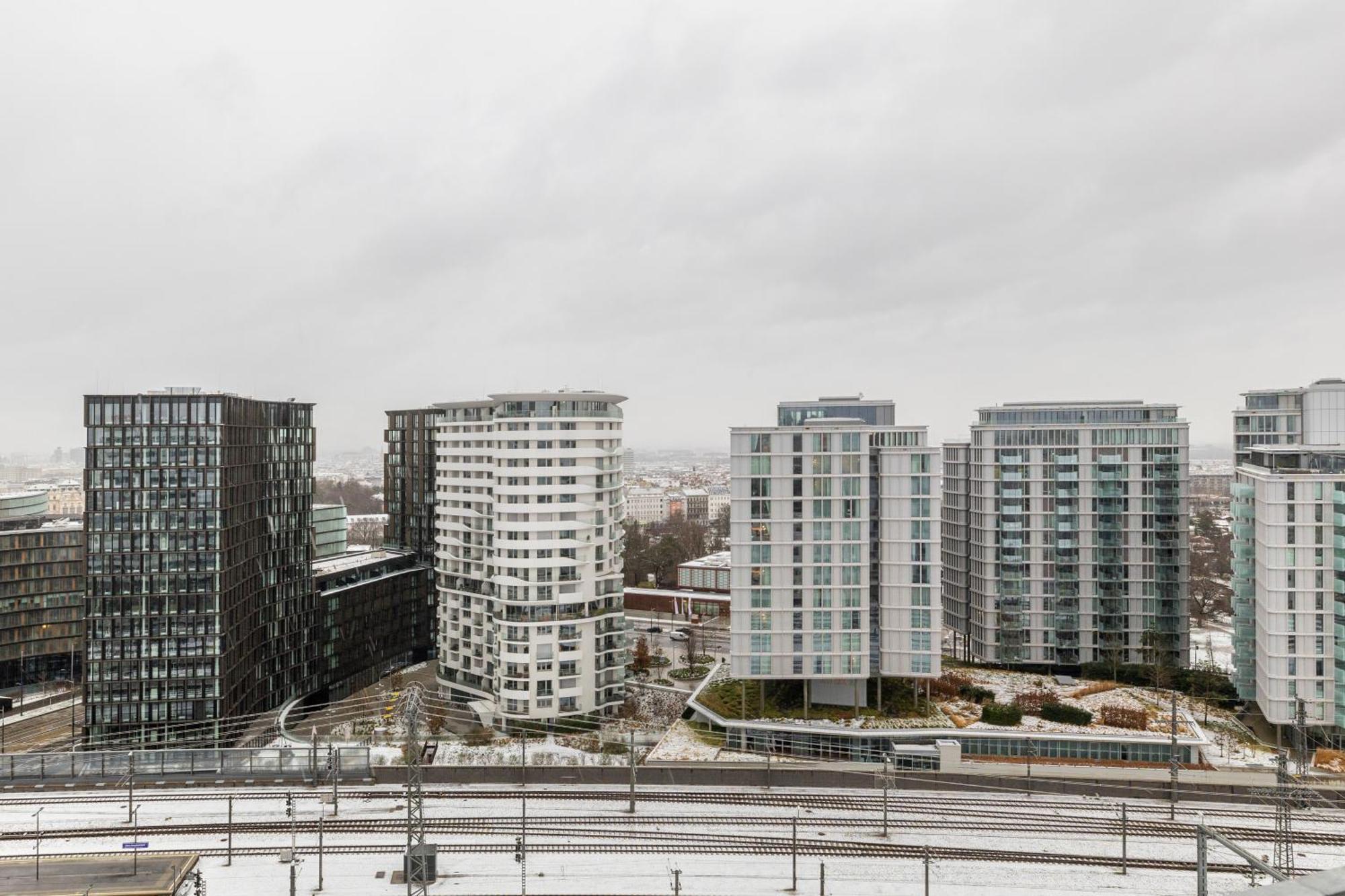 Central Station Loft - Amazing View In City Center - Jupihome Wien Ngoại thất bức ảnh